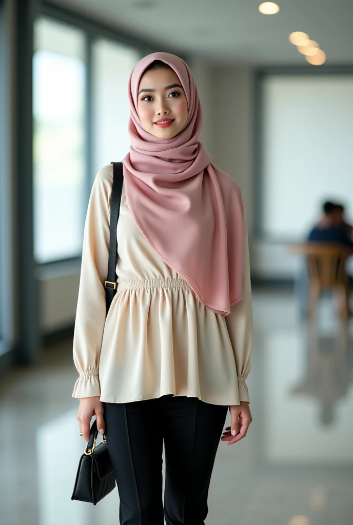 ((HIJAB STYLISH)), 1girl,solo,medium breasts,(full body:1.2), ( casual shirt:1.3),
black hair,, best quality,masterpiece,illustration,an extremely delicate and beautiful,CG,unity,8k wallpaper,Amazing,finely detail,masterpiece,official art,extremely detailed CG unity 8k wallpaper,incredibly absurdres,huge filesize,ultra-detailed,highres,extremely detailed,beautiful detailed,
(standing:1.5),