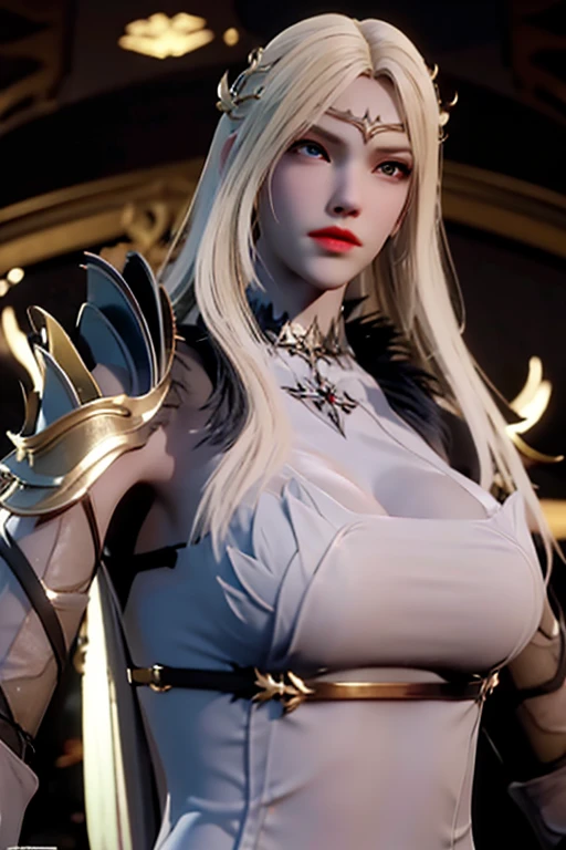 TEKKEN_REINA, CLOSE UP UPPER BODY,SOLO, COWBOY SHOT, ((EVIL DRAGON HELM,CAUCASIAN BLONDE HAIR)), (GIGANTIC FAKE BREASTS,11 LINE ABS:1.5), ((WEARING OUTFIT SFW WARRIOR TRADITIONAL CHINESE GODDESS FULL ARMORED, SFW BREASTPLATE ARMOR DETAILED:1.5)), (MUSCULAR BODY SHAPE:1.5), (CLEAN GLOSSY BODYSKIN:1.5), (LOOKING AT VIEWER:1.6), (BACKGROUND FUTURISTIC SPACE STATION:1), (PHOTOREALSITIC:1.4), (ULTRA-DETAILLIERT), (TOP-QUALITY), (BEST SHADOWS), BRIGHT LIGHT IN ROOM, HYPER TEXTURE, (4X MSAA), ((UNREAL ENGINE 5 RENDER)), (NEON), PHYSICALLY-BASED RENDERING, ULTRA HIGHT DEFINITION, 16K, 1080P.
