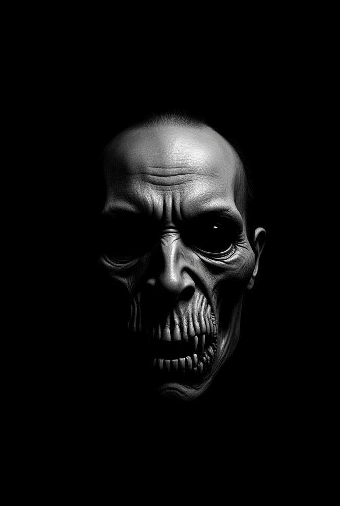 a woman with a horrifying face, extremely ugly and distorted features, sunken eyes, gaping mouth, rotting skin, a skeletal body, unhealthy and uncomfortable appearance, in a dark, unsettling horror atmosphere, highly detailed, photorealistic, 8k, best quality