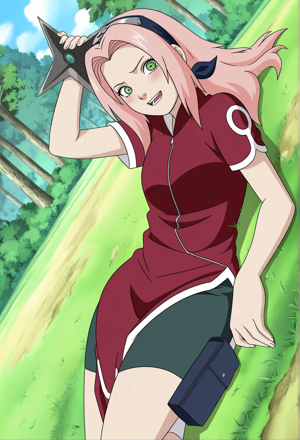 Ino Yamanaka, Big tits, charming,((( bare,wide hips,abdomen,sexy ,Sharp picture,On the tree,NSTDA., semi-naked,Clear eyes,full body,sleep,In dense forests.,open shirt,nipple))), blushing, cowboy shoot, Extraordinarily detailed face, sunny day, Daytime, upper body view, anime style, alone,in detail, Blonde, (Focus on the face), ((One eye is covered with fur., Hair over the eyes)), Medium bust, ปุ่มabdomen, sexually aroused, Thick arms, (off shoulder, Broad shoulders, curved body), hidden eyes, smile, open mouth, very happy, high, Hair clips, Looks sharp, Sharp face, Sharp eyes, cool colors, (sexually aroused),((full body))