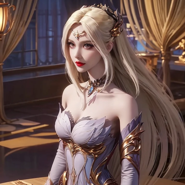1girl, solo, blunt_bangs, long_hair,(looking at viewer:1.2),(realistic:1.2),
(upper body:1.3), (large breasts:1.2),
<lora:qianrenxue:1><lora:koreanDollLikeness_v15:0.5>