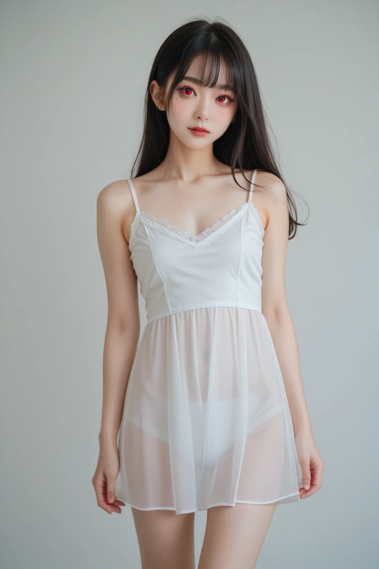 8K, Ultra-high resolution, Highest quality, masterpiece, 三分割法によるphotograph,Surreal, photograph, 1 Girl, (16 years old:1.3), pretty girl, Cute face, Beautiful eyes in every detail, 細かくdetailedに,masterpiece,, One Girl:1.2, Japan Female Announcer,whole body, Long dress,Deep side slits,Black high heels、Beautiful leg line beauty,Captivating thighs,A carefree smile,Heal the heart,Black Hair,Long Straight Hair,Looking at the audience、beauty,Long neck、Laugh a little、Please close your mouth and laugh、(((Ideal body type))),A cup small breasts :2,、Portraiture:2、Perfect Anatomy、鮮明なdetailed、detailed、Surreal、Light and shadow,Strong light