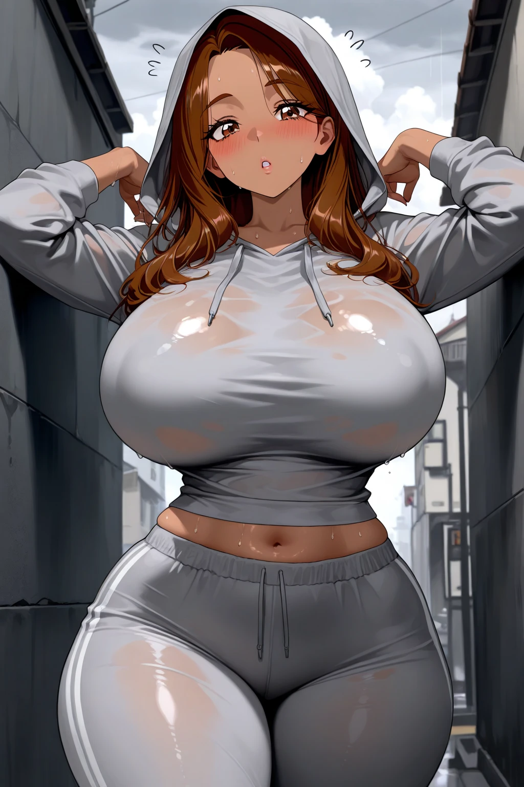Blowjob、Female student、黒Gal、Gal、ponytail、Colorful manicure、Low Angle、leopard print panties、blonde、 people々々々、Panties in full view、Gal化粧、Squat with your legs apart、Heavy makeup、mascara、Dark eyeshadow、teenager、Brown skin color、push your hips forward、Push your groin forward、Beautiful woman、Very thick thighs、Unbuttoned shirt、loose socks、Scrunchie、Acme Face、Best image quality、High resolution、masterpiece、super high quality、Squat with your legs apart、Thick pubic hair、Screaming orgasm face、leopard print panties、Leopard print bra、Very big ass、Very large breasts 、Blushing、4K quality、Blushing、Cry of ecstasy、Sweaty all over、Heavy breathing、Cowboy Shot、Cowboy Shot、{highest quality}, {so beautiful}, {Very detailed}, {Best illustrations}, Browsing Caution,