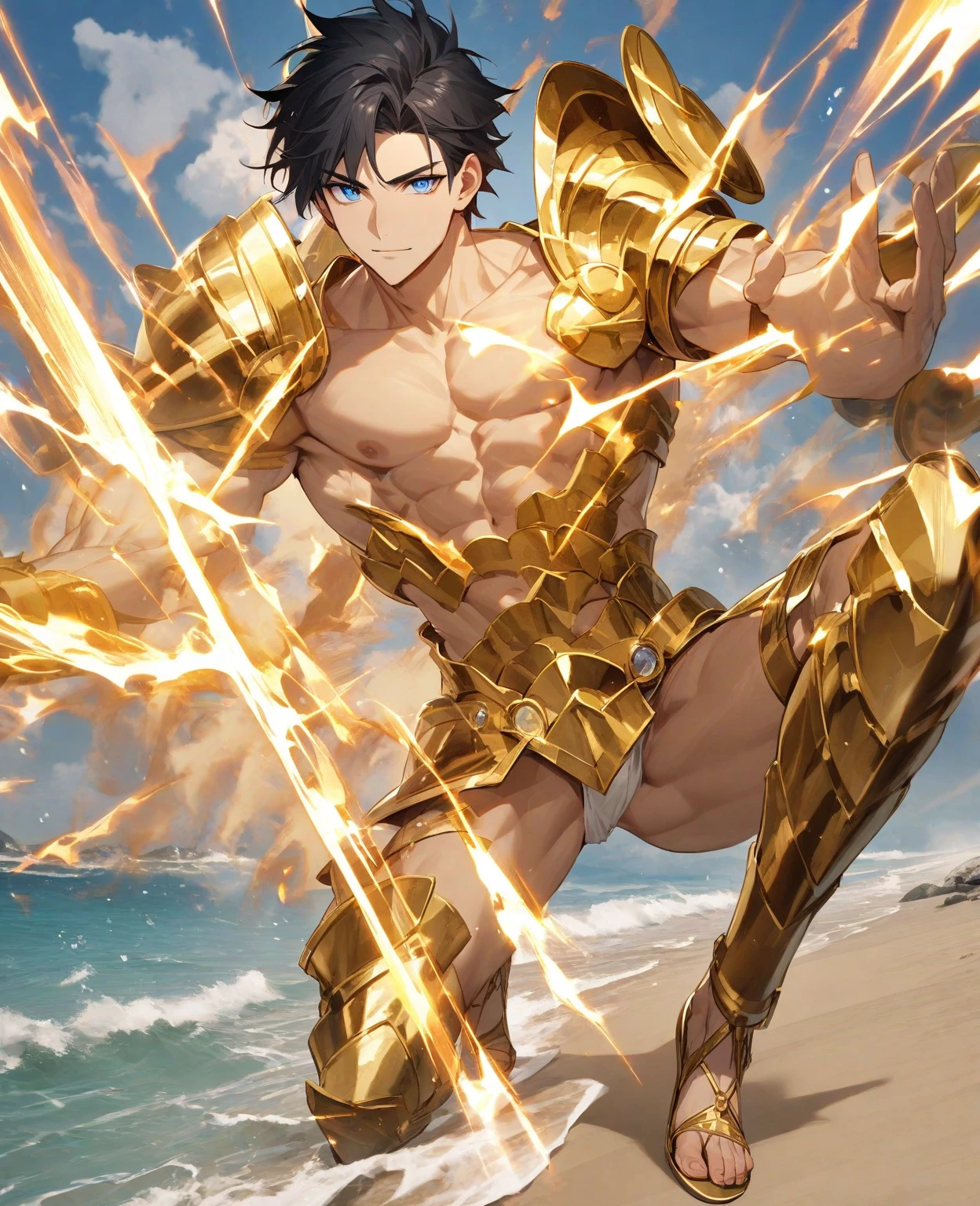 ((foto crua)), ((obra-prima)), Anthropomorphic humanoid bull wearing (((roupas de gladiador))), caminhando furiosamente, detalhe intrincado, fundo da imagem preto, corpo musculoso, (((large muscles))), muscular arms, Ogro monstruoso, Titan soft lighting, Hiper realista, soft-lighting