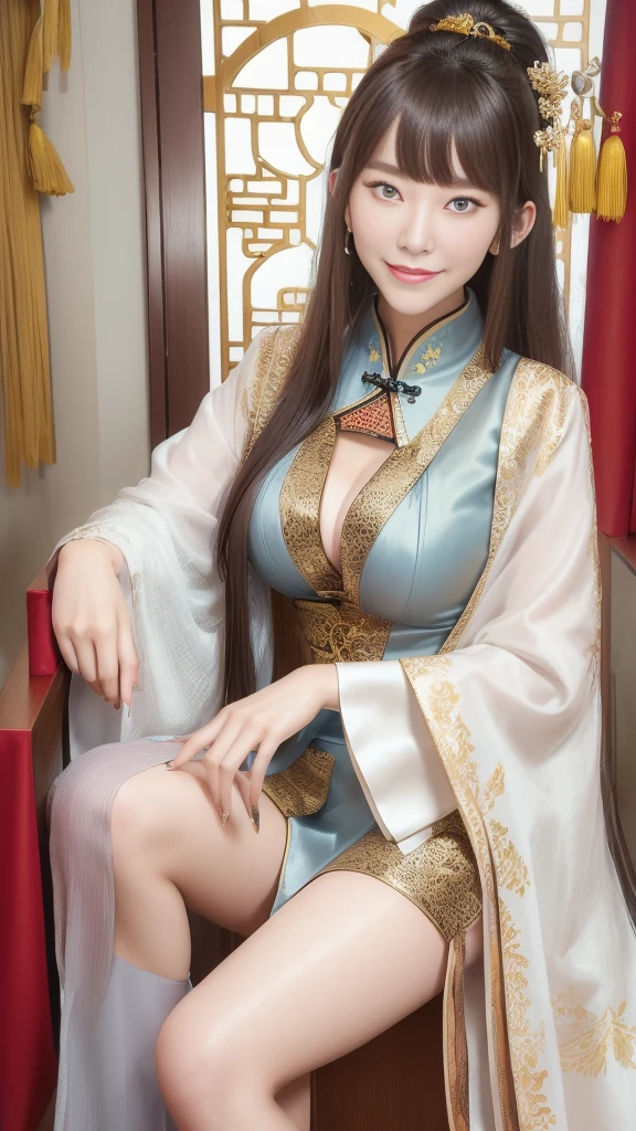 8k,beautiful long gray hair,Ultra-high resolution,Ultra-realistic,