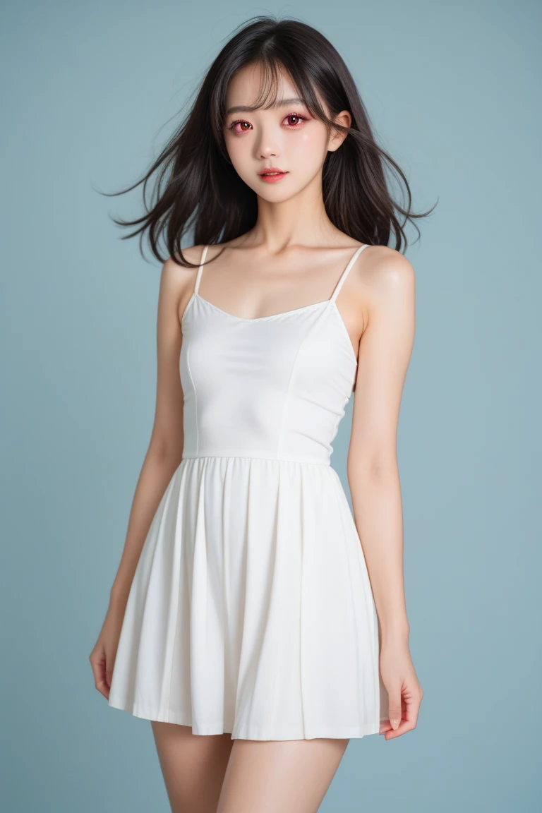 South Korea Beauty clothes smile White background