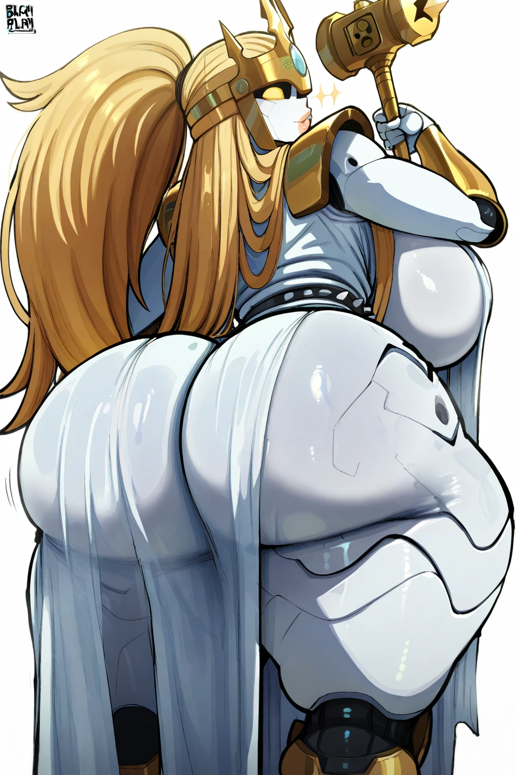 ((female albino horse:1.5)), ((snooze skin:1.5)), (furry:1.5), (Anthro:1.5), solo, (adult:1.5), (curvy body female, voluptuous:1.5), ((albino fur:1.8)), (ultra big breast:1.5), (big ass:1.5), high tall, ((nude, naked:1.6)), (erect nipple:1.5), claw, standing, tail, (black eyebrows:1.5), (blue eye1.5), ((sexual back pose:1.8)), ((sexual expression:1.5)), looking here, (hyper detailed face:1.5), ((simple black background:1.5)), \(8K, best quality, master piece, Hyper realistic, Digital art, Photorealistic, photograph, absurd res, upload to e621, hyper detailed, high resolution, \(artwork\):1.5), sfw\)), \((by kohei horikoshi, by evov1, by LAM, by skygrace, by reptilligator, by bebebebebe, by wafflewafflewaf, by taran fiddler:1.5\)), \((3d, Unreal Engine 5:1.5\)), ((zoom in head to thigh:1.5)), (body front, turn this way:1.2), ((three quarter portrait1.5)), cowboy shot angle,