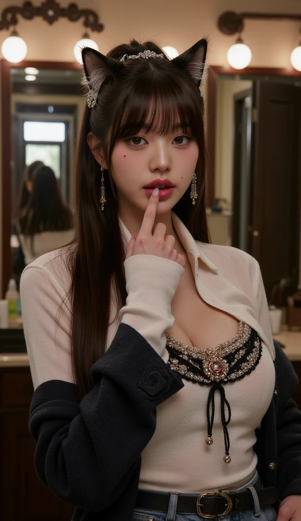 Nayeon from Twice dressed all coquette in a realistic way