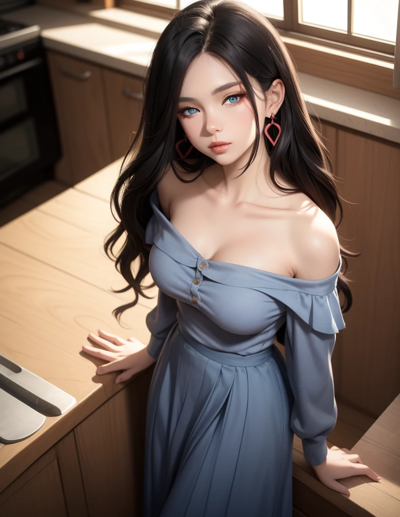 Best quality, Ultra-high detail,Overlooking,Full body portrait,12 year old girl,Delicate face,Curly hair,Hairpin,Hairpin,Pretty Face,Skin reflexes,Cheongsam bellyband,,Slim figure,Shy,Smaller bust,Off-the-shoulder design,Optimal body curves,High split ends,Lying in bed