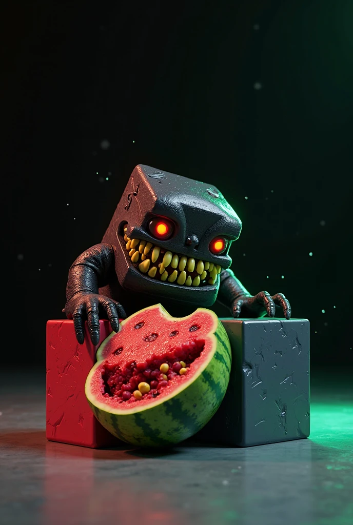 demon knight, hell, fire, wrathful red glowing eyes, claws, horror, rust, shiny metal, (((chilling at the beach))), laying down with a drink, Sticker, Cute sticker, Kawaii sticker, die-cut, plain background, illustration minimalism, vector, pastel colors, kawaii
