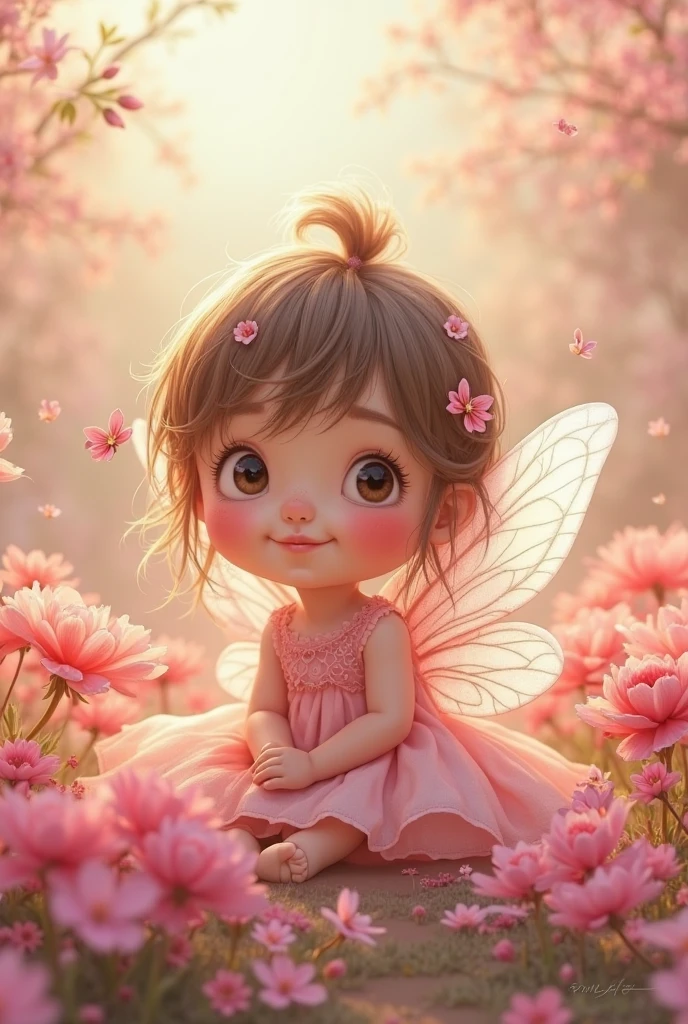 sentado sobre una flor con una mariposa en la mano, hermosa hada, hermosa hadas, hermosa hada, retrato de un hada, retrato de hadas, by Maria Anjo, princesa fada, hermosa hada adulta, of an beautiful angel girl, sonriendo como una reina de las hadas, Magnificent Fairy, retrato de princesa de hadas, foto de perfil, Lindo arte digital, beautiful angel