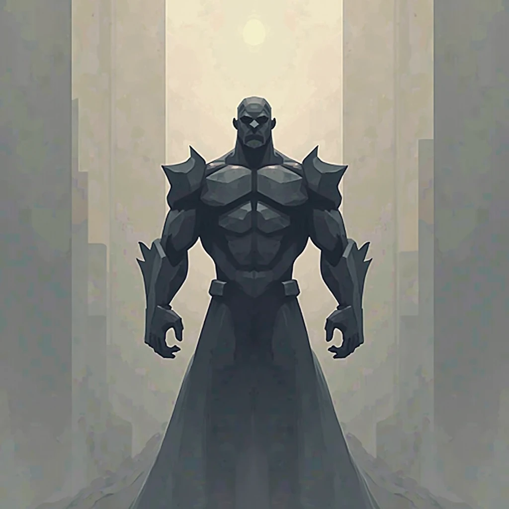 Man, homunculus, build, fantasy, uniform, pale skin, hairless, iron veins, resin drips, Brilliant eyes