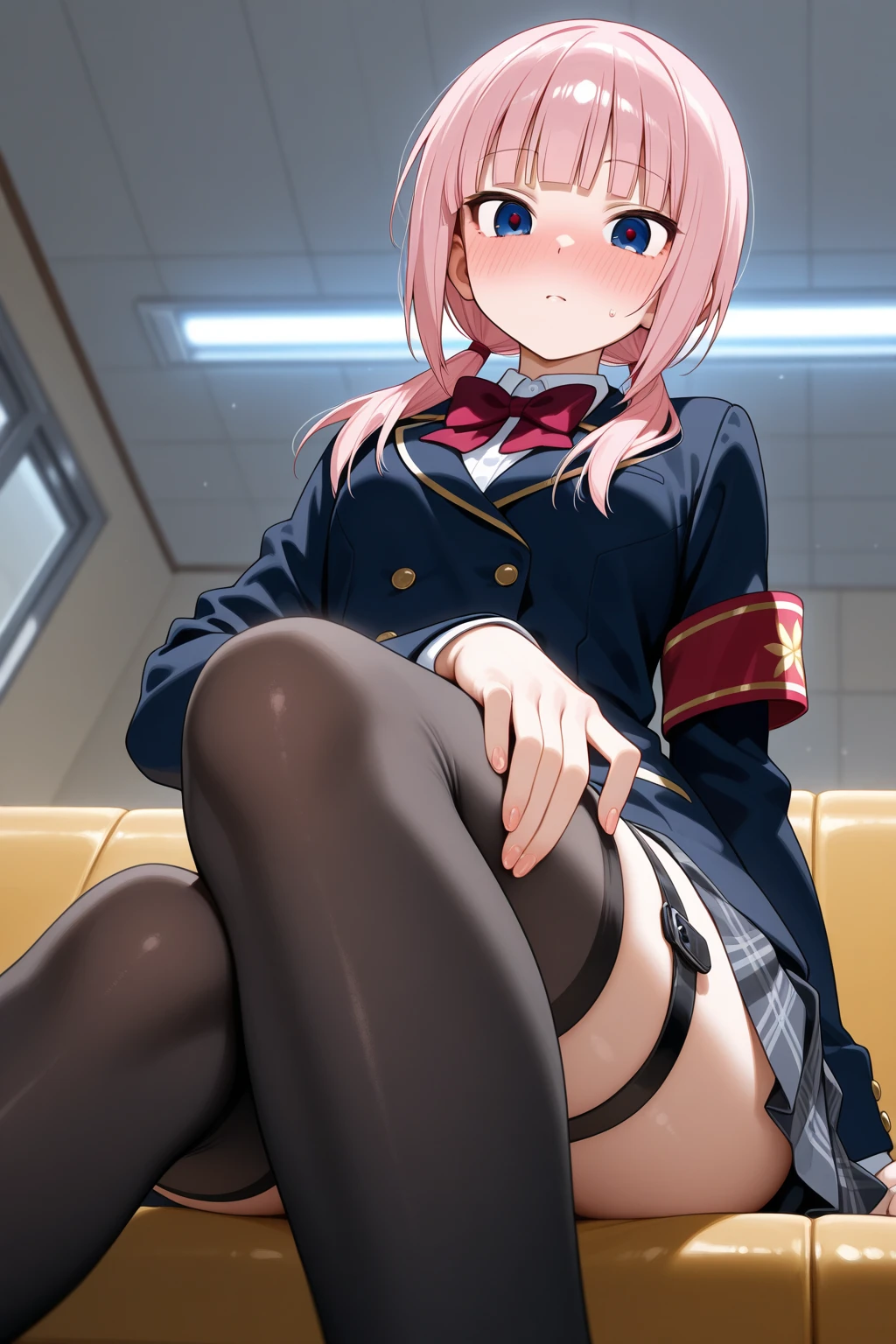 class room, students doing homework, teacher, background for manga