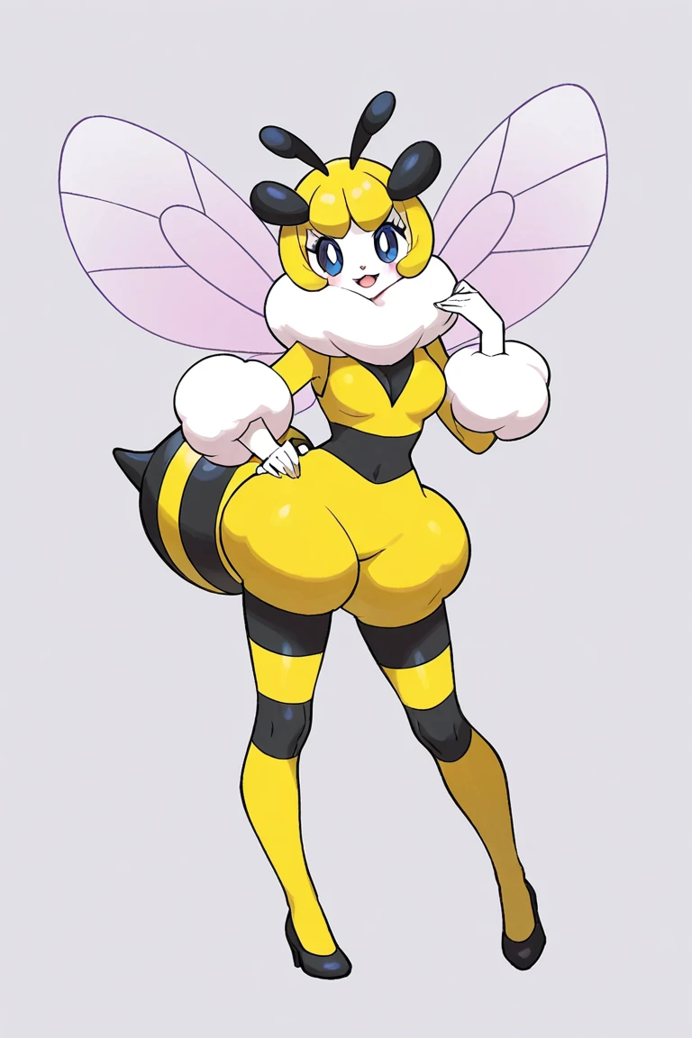 Best quality, Super detailed illustration, anthro insect wasp