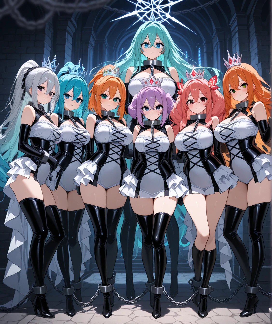 Personagem anime, semi nua,