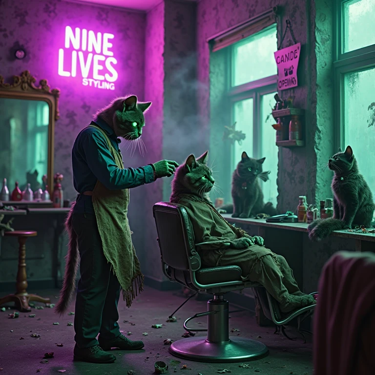 score_9, score_8_up, score_7_up, (cyberpunk city, night room, basement, wall of monitors, lair:1.5),
((mole:1.2),anthro, male, many, others, 2others, gang, sitting, (playing cards:1.2), ((wears smoking, business suit)), mafia boss guards, glasses, scars, bald head, beautiful, (wears cyberpunk additions:1.5)