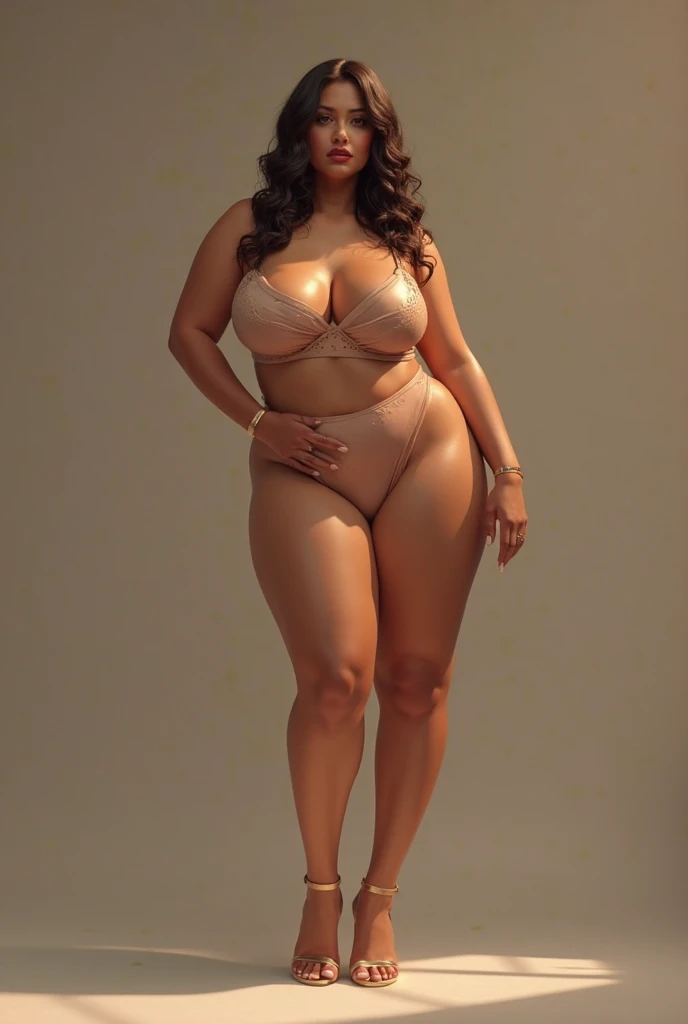 Uja woman with big bust and big ass in little clothing 