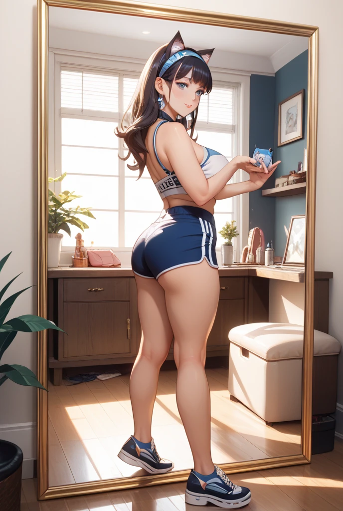 obra de arte, melhor qualidade, HuTaoV4, 1 garota, Sozinho, corar, twintails, Cabelo longo, cabelo entre os olhos, ((roupas de rua)), cidade, ao ar livre, noite, 8K extremamente detalhado, suave, high resolution, ultra qualidade, cinematic lighting, Ambient Occlusion, High definition, 2k, 4K, 8k, 16K, anime extremamente detalhado, rostos detalhados, perfect composition, plano amplo, Atmospheric lighting, bunda grande, saia elevadora, saia curta, muito sexy