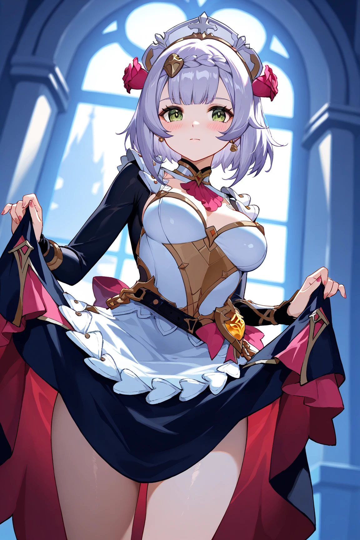 (One girl)、PSO2、Innocent Cluster、Matoi、Silver Hair、Princess Connect、beautiful girl、say