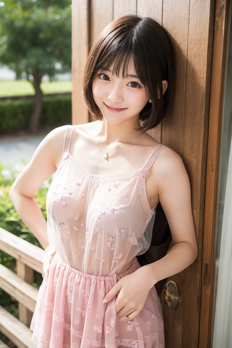 masterpiece、high resolution、((camisole:1.3)) 、(panties)、((small breasts:1.3))、((small breasts))、(A cup bust)、((small tits:1.3))、RAW photo、16K、(Bokeh:1.3)、
35 years old、Japanese、beautiful face、(bright smile:1.1)、Super detailed、High resolution、one girl、Full body Esbian