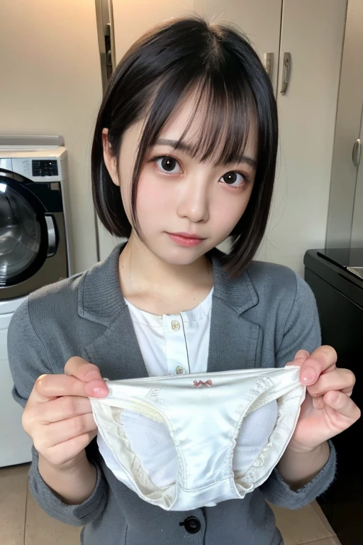 kawaii、10yaers old、elementary student、Short hair、Eyes closed、Undressing、a bed、Sleeping on your back、breasts are small、Open legs、No underwear、fullnude、sticking out the tongue、Putting out genitals、