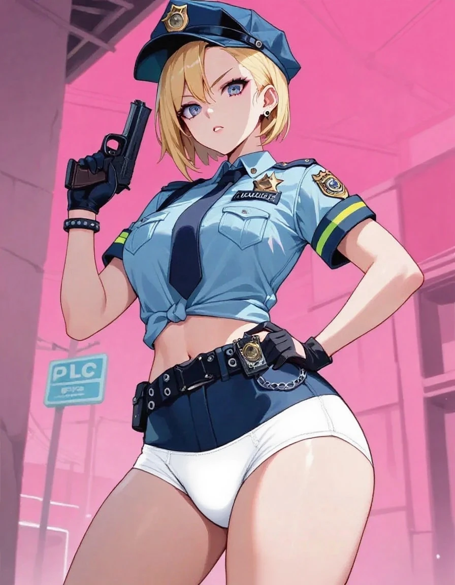 estilo anime, mujer grafitera, grafiti en la pared, desnuda contra la pared, gorra de lado, colores vivos, buena figura, buenas curvas, tatuajes maxima calidad, ultra detallado, 8K, cuerpo entero, cameltoe