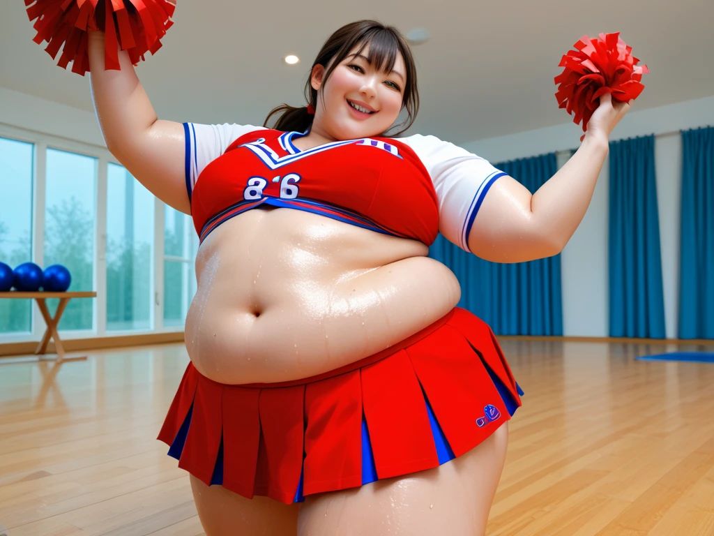 Marian Rivera, Gigantic breast:1.3, ((tmasterpiece, best qualtiy)),A highly detailed,8K,realistic focus,Complicated details,a big breast chinese girl,Female volleyball player,((wearing women's volleyball Turkey uniform)),over knee socks,(((Volleyball hall))),Tall body,pony tails, Detailed abs,Detailed muscle lines,teat,dynamicposes,Greasy body,sweating body,Normal body proportions,Normal face,Normal hands,perfect hand,Perfect Finger,Perfect limbs,Normal limbs,frontage,fully body photo,tall image,Look from the bottom up,look from down, photographed by Canan EOS R6, 135mm, 1/1250s, f/2.8, ISO 400, beer belly, big sagging breast, saggy breast, thick thighs, wide hips, big round ass, afternoon, fisheye lens, establishing shot, pastel color grading, front view, depth of field cinematography effect, film noir genre, 8k resolution, high quality, ultra detail , curvy body, plump body, huge big ass, thick body, curvy body type, voluptuous body type, busty body type, thick body type, big chest, big