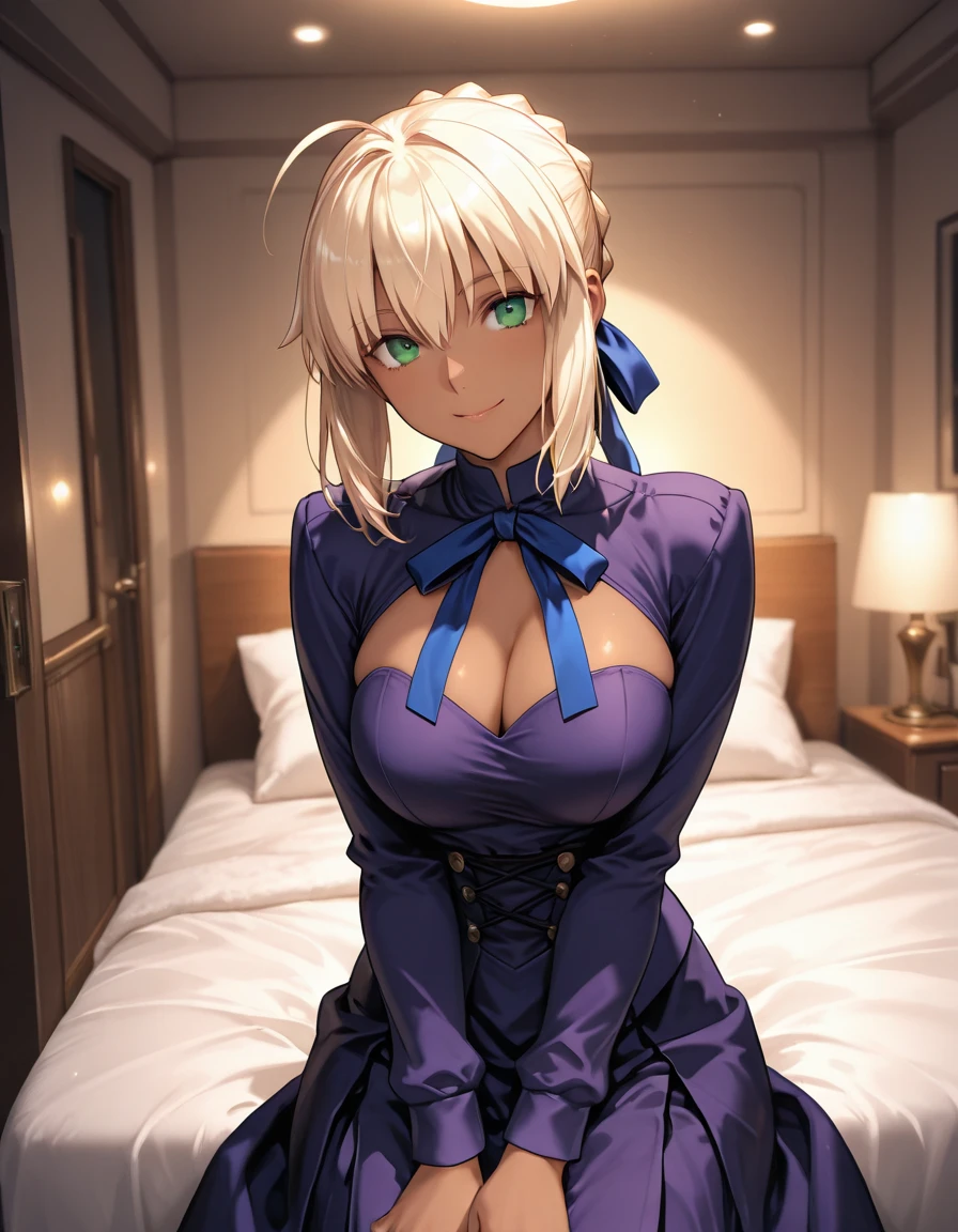 NSFW Highest quality, (Artoria Pendragon), alone (Blue Layered Skirt Armor Foot armor) short hair,ponytail Parody, Blue choker, hair 弓, Blue Ribbon, Highest quality, Very detailed atmosphere Sexy pose Muscular Look at the front, Spread your legs Super fatty muscle Are standing Absolute area Beautiful thighs Knee-high armor boots Angle from below Side tie panties inner thigh Wet股間 Wet blush Embarrassed face Arching my back in joy masterpiece, Highest quality, One girl, (Browsing Caution:1.0), Spread your legs, Sheet, Lift your legs, nude, (pussyfocus:1.0) Sweat, Shiny skin, Heavy breathing, ( Sex, sexual intercourse, put in, Heterosexual, Motion Lines, Motion Blur, Talking Spirit:1.1), (Lie in, Lie in on your back, bed,Subjective:1.1)