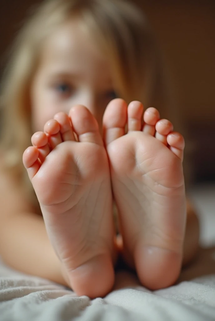 generate a picture of children touching their toes