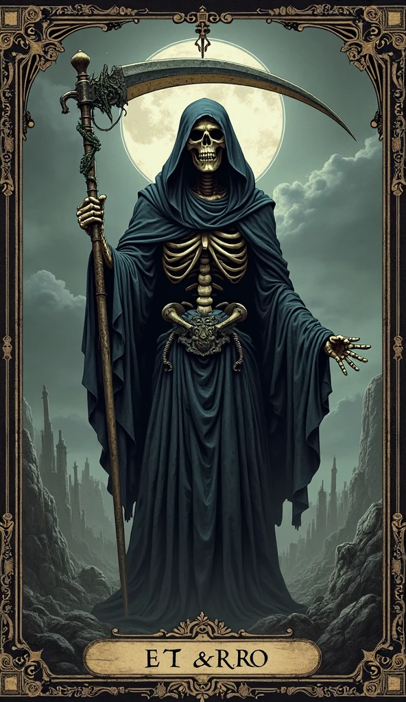 Crias playing card de tarot, skullish, dark, souls, playing card, Number 16, tower, skullish,cavern,