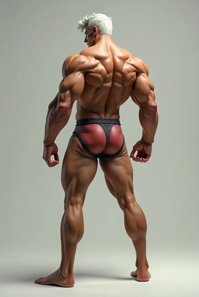 Korean model man bodybuilder, giant muscle, huge muscle,hairy, handsome, Korean star, biggest biceps,big ass , big chest,giant chest, small waist, natural background,naked, shirtless,4k,body hairy, White skin,arms vien, Anatomy body, full body shot,black background,hand down, rainbow thong