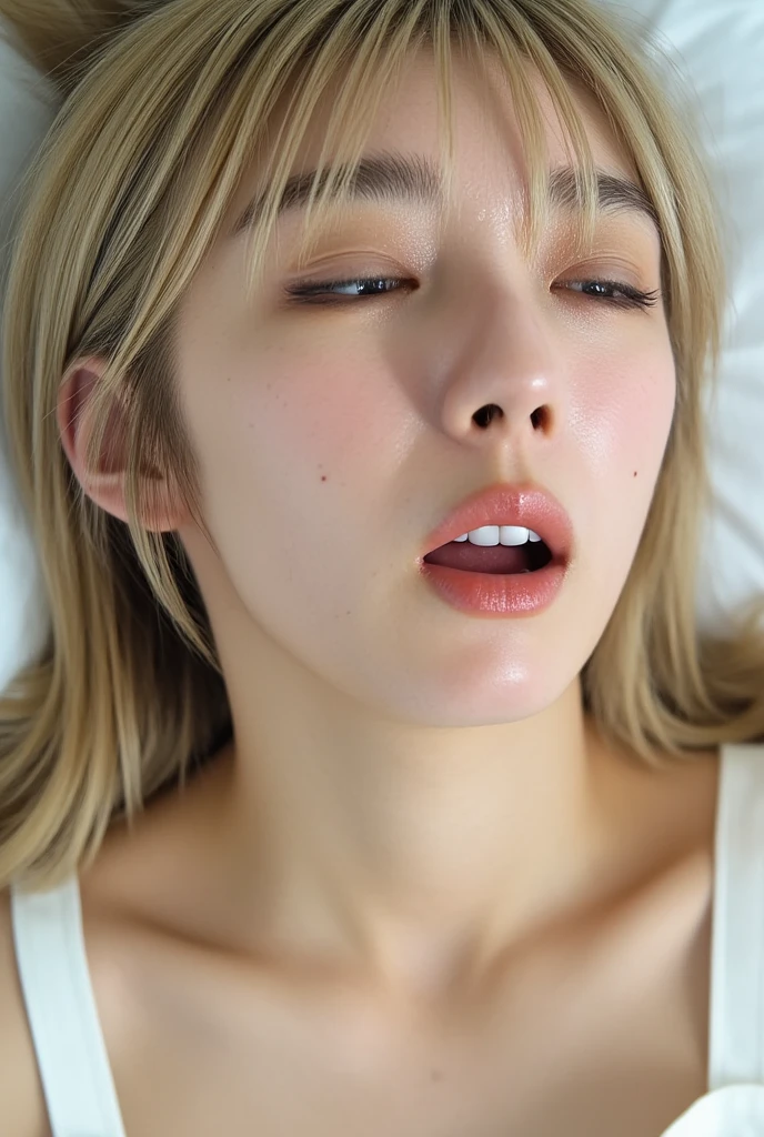 ((Browsing Caution))、masterpiece、最high quality、high quality、Best image quality、8k、最High resolution、High resolution、最high quality、RAW Photos、Bukkake Photos、((Face close-up))、Realistic human body with attention to detail、Detailed and realistic skin、Realistic face in every detail、Realistic reproduction of every detail、Detailed and realistic lips、Detailed and realistic teeth、Realistic ears with great attention to detail、Realistic hair with attention to detail、Realistic breasts with attention to detail、Realistic areola with attention to detail、Realistic nipples with attention to detail、Realistic hands with great attention to detail、Realistic fingers with attention to detail、(Beautiful Hands、thumb１reference４)、((Beautiful Japanese Girl))、((Elementary school girl))、((Cute 12 year old girl))、((Junior.Idol))、(Young Face)、(Black Hair)、(Random Hairstyles)、((nude))、((Flat Chest、Small breasts))、((immature body shape))、((Glowing Skin))、((フルnude))、((オールnude))、((In the dark basement、spooky, Cold cobblestones))、Excessive sweating(Sweaty:1.3), (Detailed and realistic male anatomy. Muscular man.)、((Multiple men))、((Realistic penis down to the last detail))、((Length 30cm、A magnificent penis measuring 6cm in diameter))、((Real raw penis))、((Detailed depiction of semen))、((Realistic Semen))、((A lot of semen))、Group Sex、Group bukkake、Mature woman falling on cobblestoneen spraying a A lot of semen onto a fallen girl、((Please open your mouth wide(Catch the flowing semen in your mouth))、((口の中にA lot of semenがはっきりと見える))、((Please spray cum all over my face))、((Men who spray a A lot of semen all over their hair))、((顔全体にA lot of semenをかける男たち))、((胸全体にA lot of semenをかける男))、((肌中にA lot of semenを噴射する男たち))、((Upper body close-up))