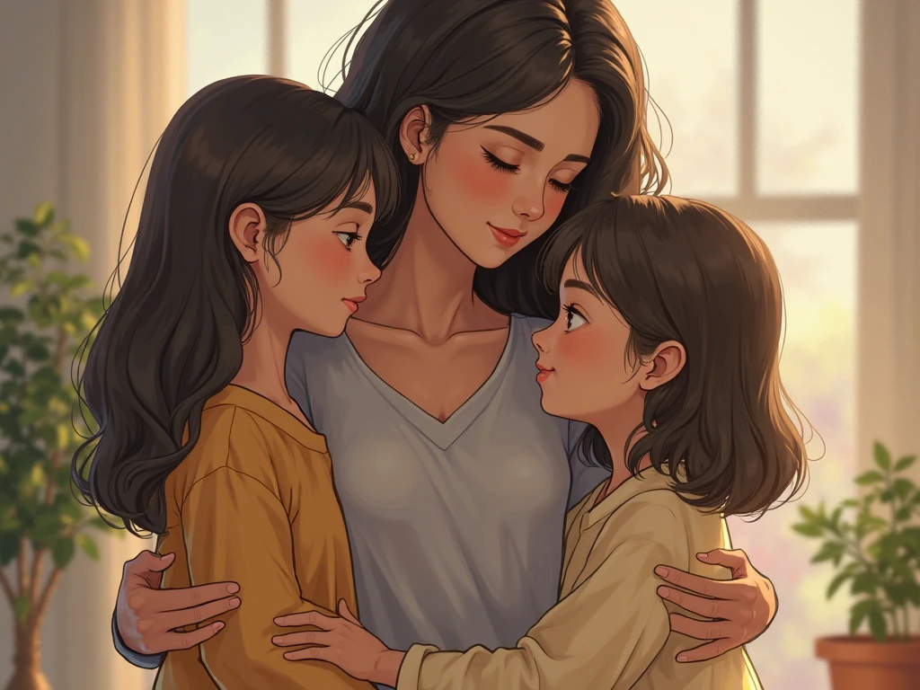 Through their collective effort, their mother recovers, and they learn the importance of unity and love.