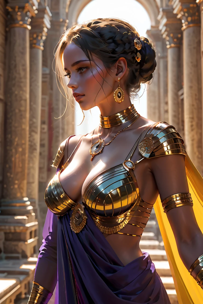 (masterpiece:1.4), (various angle:1.4), (best quality, highres:1.9), (Natalie Imbruglia:1.4), (squatting), (ancient greek goddess veil with toga clothe:1.3), (horny:1.45), (Hands behind back:1.5), (magical night:1.3), (bitchy and naughty:1.4), (large lips done over:1.45) (eyes half-closed:1.15), ((big redone breasts:1.5)), (photorealistic:1.4), (intricate and beautiful:1.2), (detailed light), (highres textures), dynamic various pose, soft light passing through hair, (sharp), exposure blend, (bokeh), (hdr:1.4), (cinematic:1.2), (10 years old girl), (younger), beautiful face, (Hanging Gardens of Babylon scenery background:1.35)