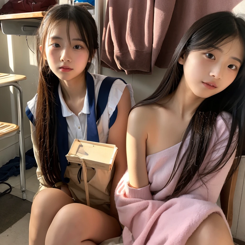 best qualtiy，tmasterpiece，超高分辨率，（realisticlying：1.4），teens girl，Juvenile, Thin and light