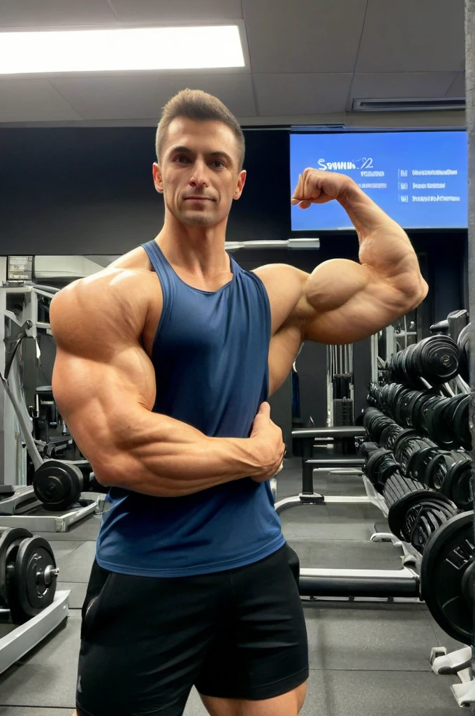Handsome Male Muscle