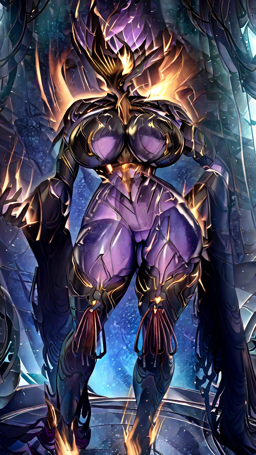 (draconic alien biomechanical succubus with carnage & witchblade physique:1.5), (megan fox as a muscular alien draconic biomechanical demonic woman with flayed skin, gigantic horns, & necrotic metallic muscle:1.5), (alien biomechanical full bodysuit:1.45), (perfect fingers:1.25), ((wide shoulders & upper body:1.25)), (very skinny legs:1), (huge muscular arms:1.25), (ten pack abs:1.25), (full body view:1.25), choker, detailed eyes, (looking at viewer), (smile:1.25), (blank dark background:1.25), in the art style of H.P. Giger, (beautiful girl face:1.25)