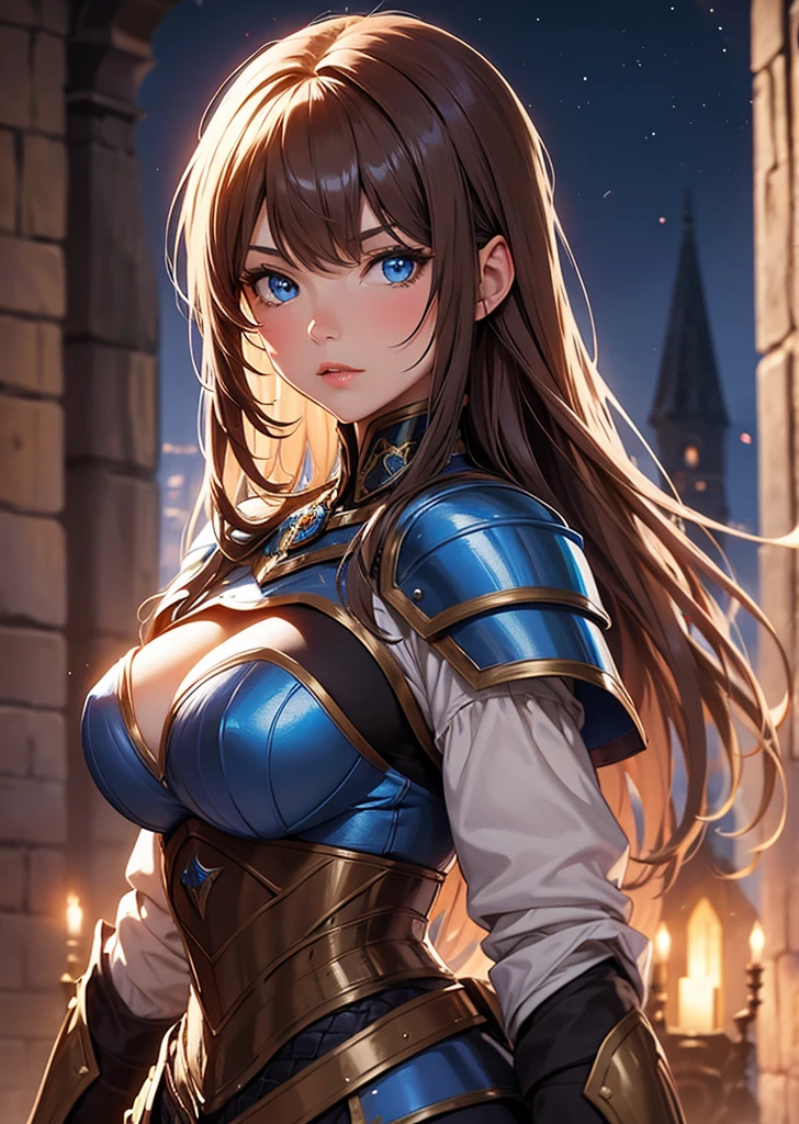 Highest quality, Official Art, masterpiece, Fabric Shading, High resolution, Very detailed, colorful, Best details, Fantasy, Combat Uniform,1 female, Age 25, Highest quality, Official Art, masterpiece, Fabric Shading, High resolution, Very detailed, colorful, Best details, Fantasy, Combat Uniform,1 female, Age 25, Standing on the stairs,A castle town with an old castle view, sunny,Choppy Hair, Large Breasts, skinny,Surrounded by a lot of people:1.9、Confetti falling、Blessed、Welcomed:1.5、Camel Toe:1.3, Recall, Ground level shot:1.9,