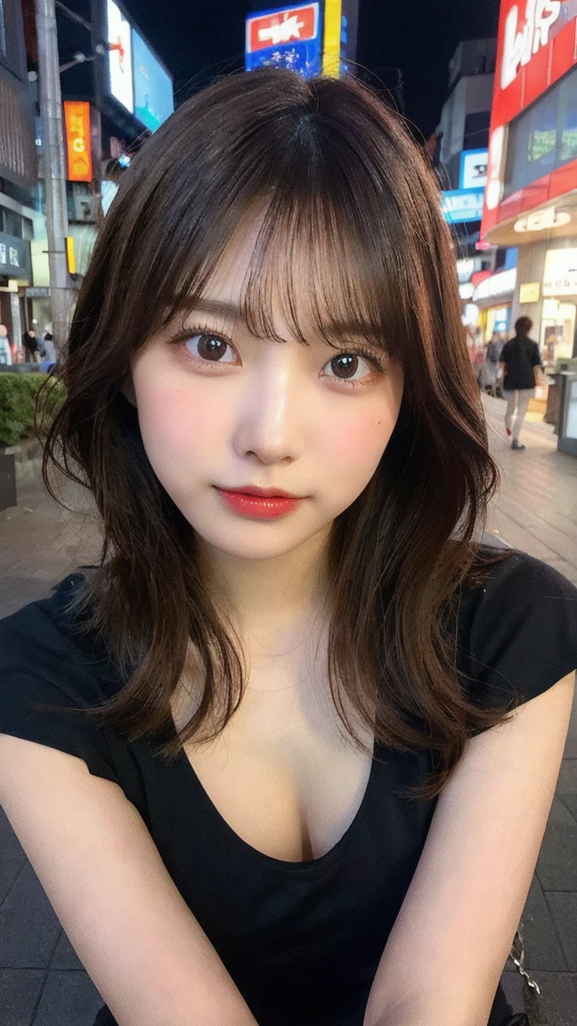 finely, High resolution, high quality、完璧なダイナミックな構figure, beautiful and fine eyes, medium hair, 、natural color lip,Kamimei、Shibuya Ward、20 year old girl、1 person、transparent skin、shining hair、Ocean, 最high quality, figure, super detailed, finely, High resolution, 8K、correct state of the human body、squat、hair flying in the wind、small breasts、camisole、Angle from above、upward glance、side、Embarrassed face
