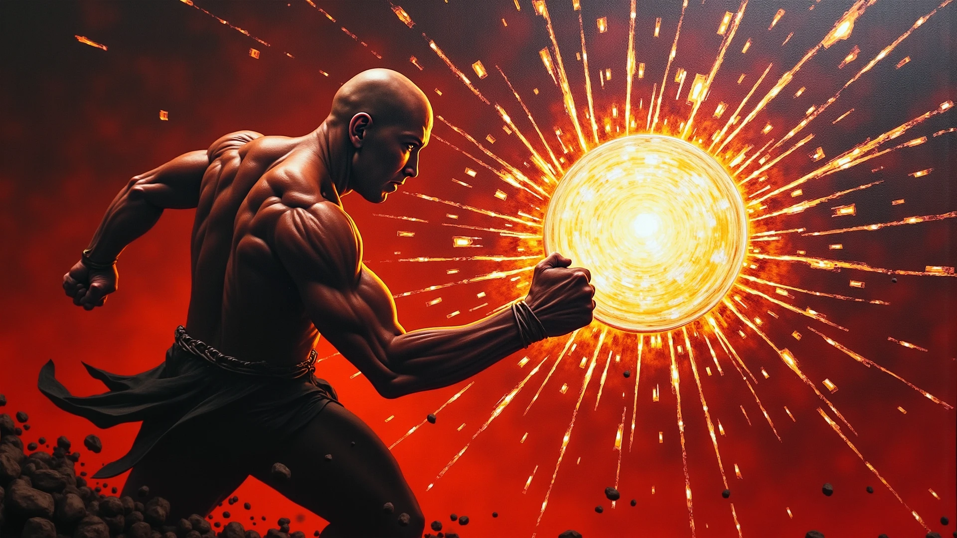 cinematic photo dojo background, a martial artist with brains of <lora:dryearth:0.8> drath , harnessing the power of the <lora:ral-motoroil:0.8> ral-motoroil, looking at viewer, high kick, infused with the dark and menacing essence of sinusoidal distortions . 35mm photograph, film, bokeh, professional, 4k, highly detailed