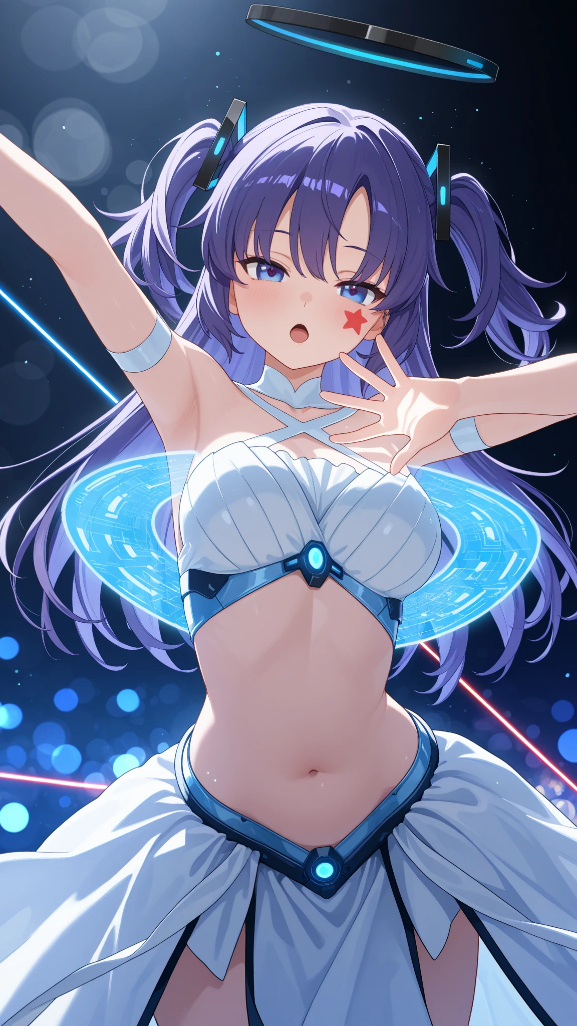 Childlike Big Breasts Two-dimensional Anime