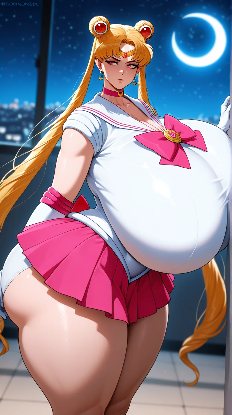 hi res, masterpiece, 8k, nsfw, sailor moon, (gigantic tits: 1.6), (dense pubic hair: 1.4), (sailor moon is get gangbanged by multiple men: 1.4), cum, squirting, sweating, palm beach, day