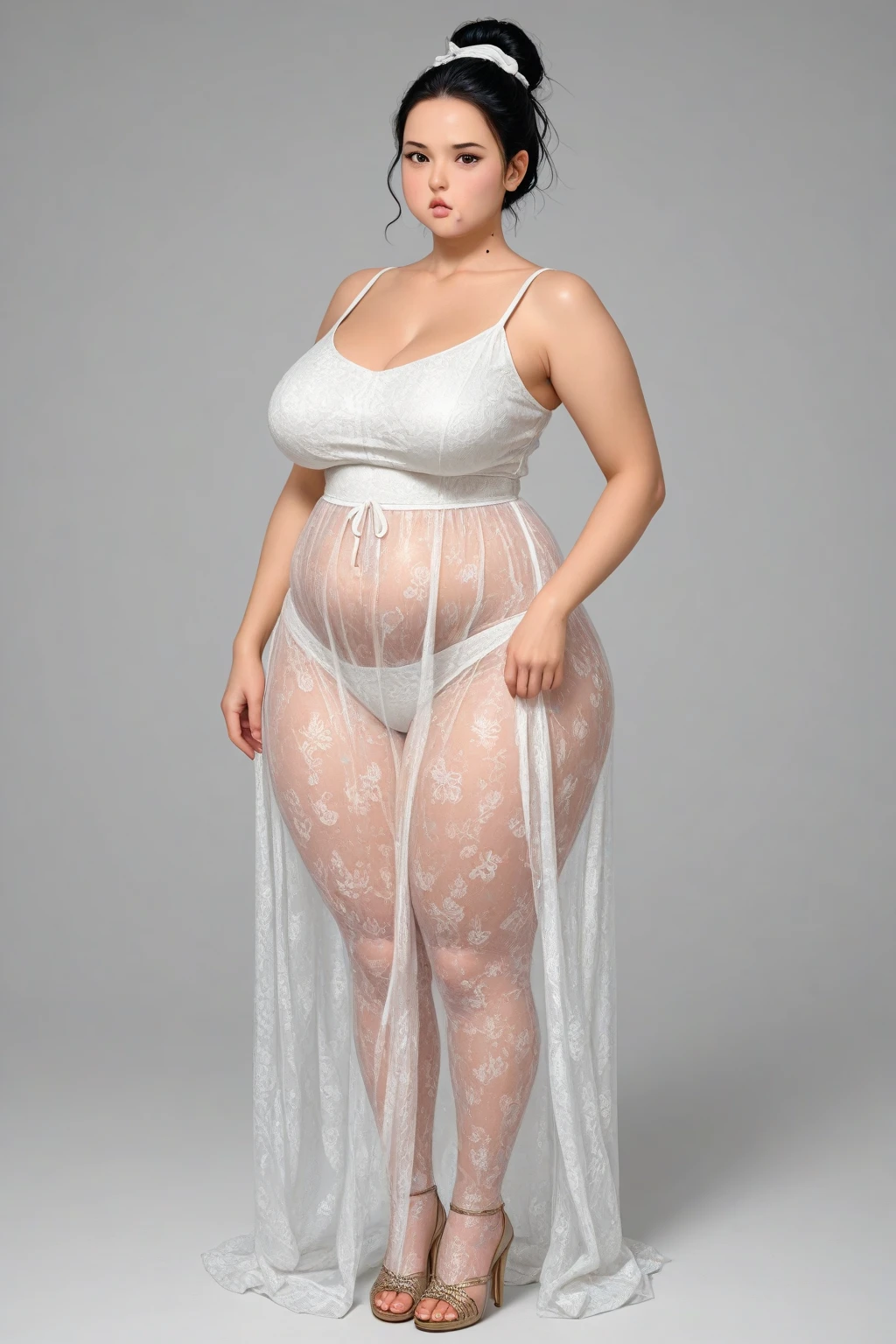 the night，独奏，full bodyesbian，skin dark，Drow Elves，Prostitutes，Customs，Sex practitioners，，Black skin，long  white hair，Princess crown，elvish ears，Pink love pupils，A happy expression，delicated face，Iron collar，Nipple rings，Excitation，Oversized breasts，Lace transparent lingerie，Purple transparent cloak，Shirtless，belly dance，slender leg，pretty high-heel，Sexy figure，Prostitutes，3 months pregnant，hot girls，，Tattooed with，BBC，Q of spades，，（Background night，themoon，Moonlight shines，Black alley background，Unlit Alley， Dark atmosphere）Surrounded by pink，，