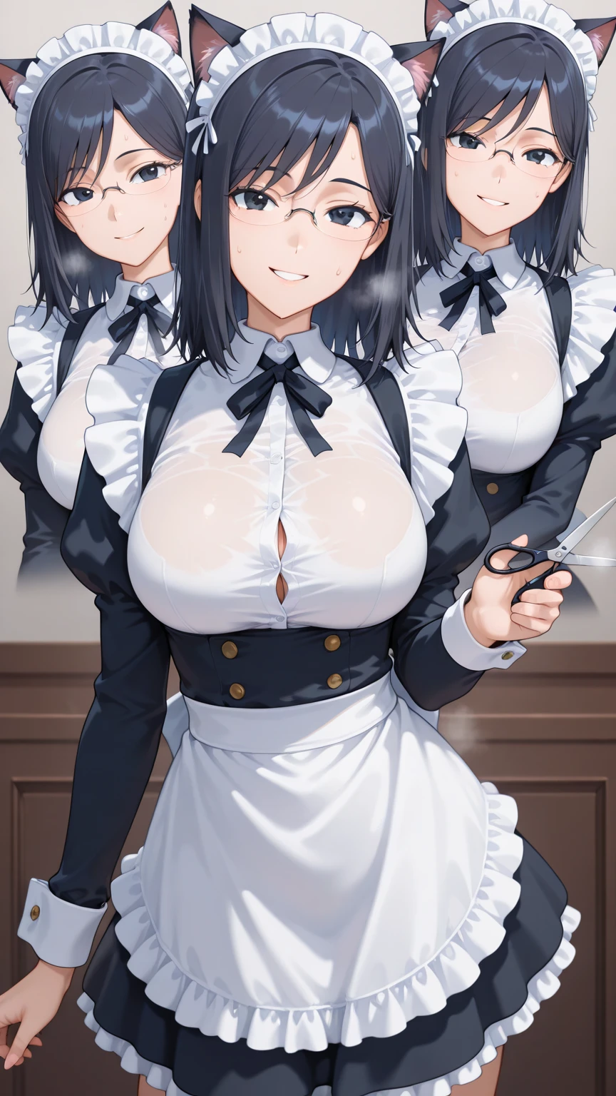 masterpiece, best quality, absurdres , perfect anatomy ,wang yujia, Black hair , smiling (((nsfw))) , (((busty))),1girl, sensual body, Her cheeks flushed, vaginal secretions , garter belt , street, open vagina , open leg, (((cum in facial))) , (((cum in bust))), (((bukkake))), xray, x, gangbang, 3boys, fellatio, oral sex