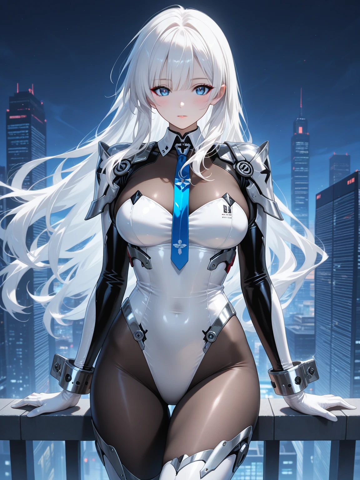 Realistic visual effects, captivating beauty, long lasting charm, realistic accuracy, woman, extremely exaggerated tall, (strong and plump figure), long legs, slight muscles, (look at the viewer), (glowing atmosphere), enchanting light, fascinating colors, dramatic lighting, (enchanting aura:1.1), (armored robots:1.1), (high detal), cinematic photogtaphy, beautiful porcelain silhouette female robot face in great detail, (droid:1.1), (robot parts:1.1) , (luxurious cyberpunk:1.1), ultra-realistic, (parfect anatomy), (cable electrical wire:1.2), (micro chip:1.1), 8k, best qualtiy, masterpiece, wallpapers, (silver long hair:1.1), (silver mechanical wings:1.2), (mechanical structure tail:1.2), full body shot shot, (detailed face and eyes:1.2), (perfect anatomy), (round breasts), (bubble butt), (wide hips:1.1), (slim waist:1.1), (thick thighs:1.1), (detailed background), (perfect nails:1.1), (detailed hand and finger:1.2), (medium breasts:1.2), (busty), (deep cleavage:1.2), (labia outline:1.3), (hard teat:1.3).