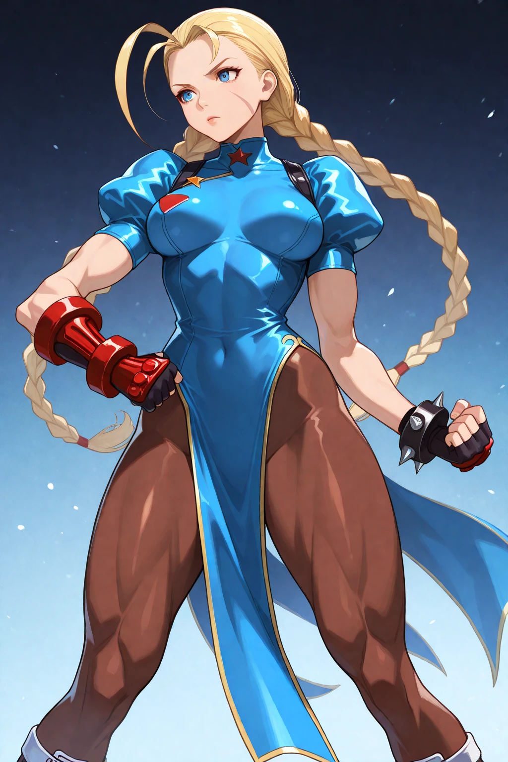 ultra-detailed, Explicit, Beautiful body, Beautiful Nose, Beautiful character design, perfect eyes, perfect face, ultra highres, 4K, beautiful legs, perfect legs, Nice hands, Perfect hand, Masterpiece, Best Quality, Highly detailed, illustration, absurdres, street fighter, doll suit, shadaloo doll, dollsuit, girls, multiple girls, expressionless, blank eyes, looking at viewer, red gloves, emotionless, black latex, corrution, mind control, female combatant, full body, hypnotized, unhappy trance, full body suit, ribbed bodysuit, both arms at side, stand up straight, obey, perfect female body, extremely glossy latex, hypnosis, hypnoLora, empty eyes, Mind control device, poses, submissive_pose, Slave, hat, necktie, stand up straight, standing, standing at attention, hat, necktie, belt, extending the right arm from the shoulder into the air with a straightened hand, nazi saluting, military, military saluting, salute, right hand saluting, left hand at side, latex, ribbed bodysuit, wide hip, thicc, a curvy body, ingrid, red eyes, white hair, long hair
