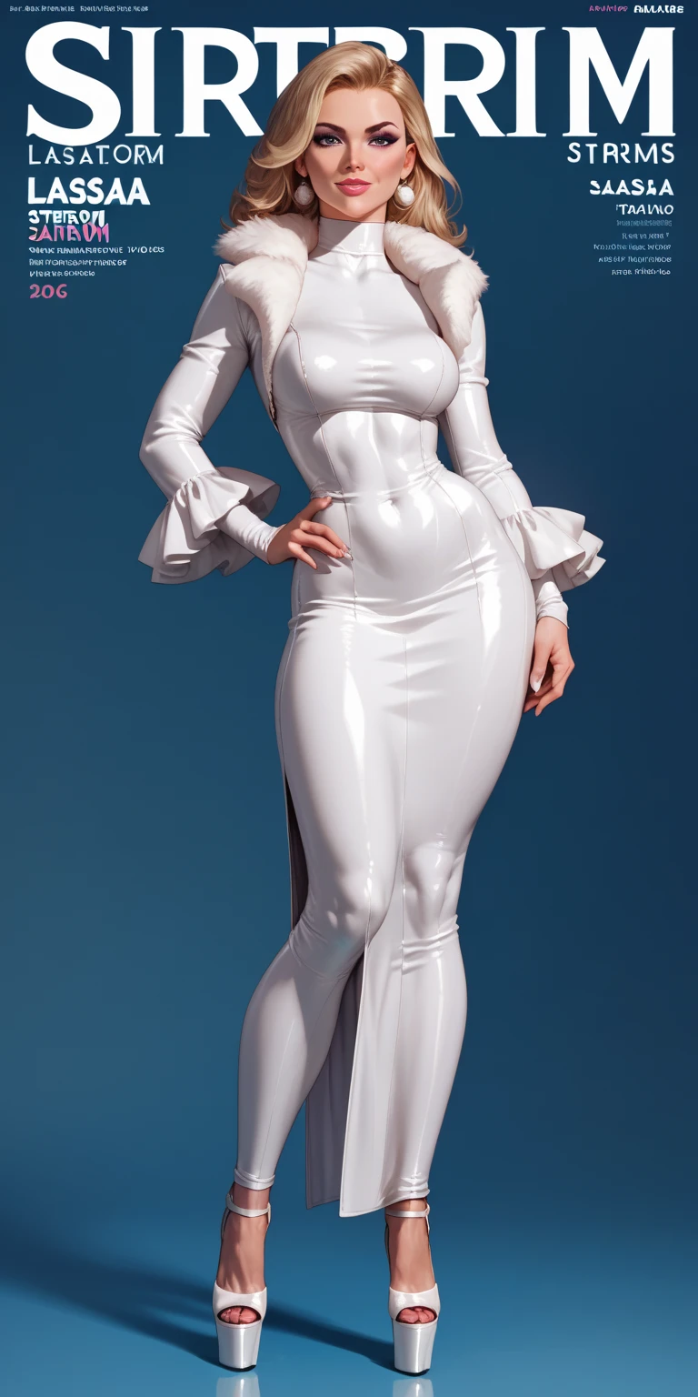 goddes，1个Giant Breast Girl，extremely tight black latex catsuit，Very big overroom，Beds，very wet，Very long hair，Wet hair，Best quality at best，The best resolution，extremely realistic face，extremely realistic eyes，Extremely heavy breasts，Extremely large breasts，Extremely realistic clothes，Raised sexy，Extremely moist breasts