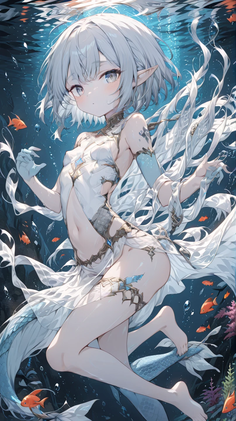 ((masterpiece, best quality)), Epic battlefield atmosphere,Delicate face,Leopard Woman,whole body,Standing picture,glowing white eyes,Large Breasts,Perfect body proportions,Pure white background,firefly,Water Ripples,Lace,Transparent sex bikini,Leopard,chain