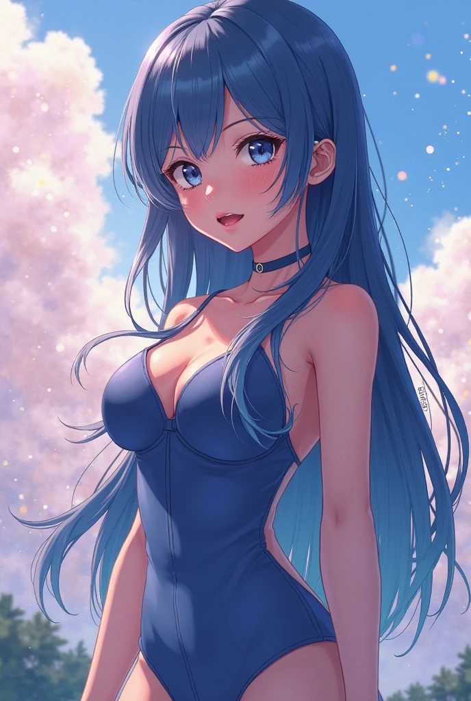 Hentai blue air girl naked pussy