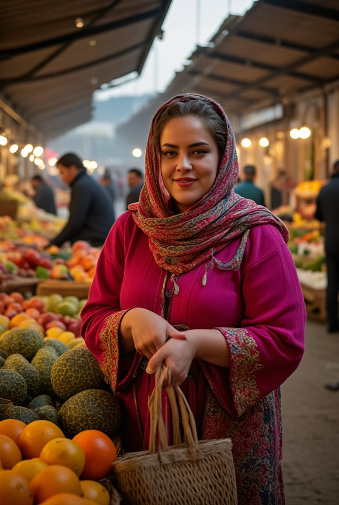 hijabi pakistani fair color girl full body in deep cleavage and big fat ass Farmers' Market in the Square